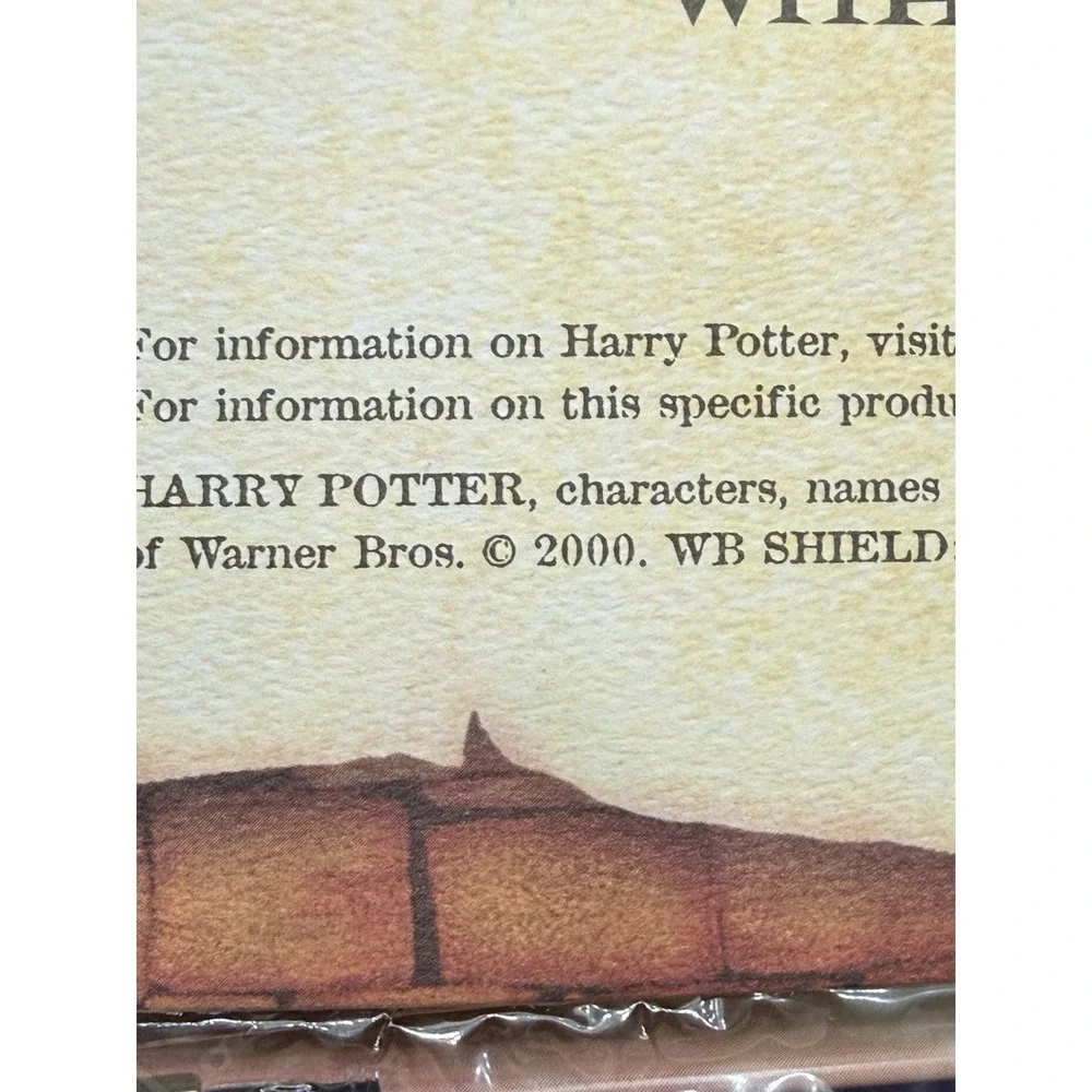 Vintage Deadstock 2000 Harry‎ Potter Metal Tin Pencil Case Book Characters